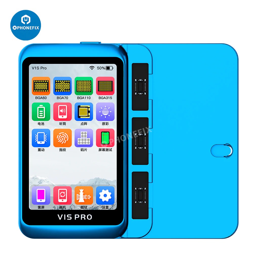 (Hàng Về) V1S Pro JCID - Fix Ổ Cứng, Pin, Trueton, Face........All in one (box và moldule bán riêng)