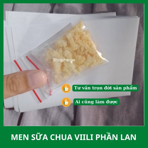 Men sữa chua viili dạng khô (long)