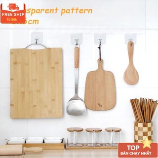 Combo 10 móc dán cường lực 🍍thánh chịu lực🍍 móc dán dính tường trong suốt siêu bền treo đồ đa năng