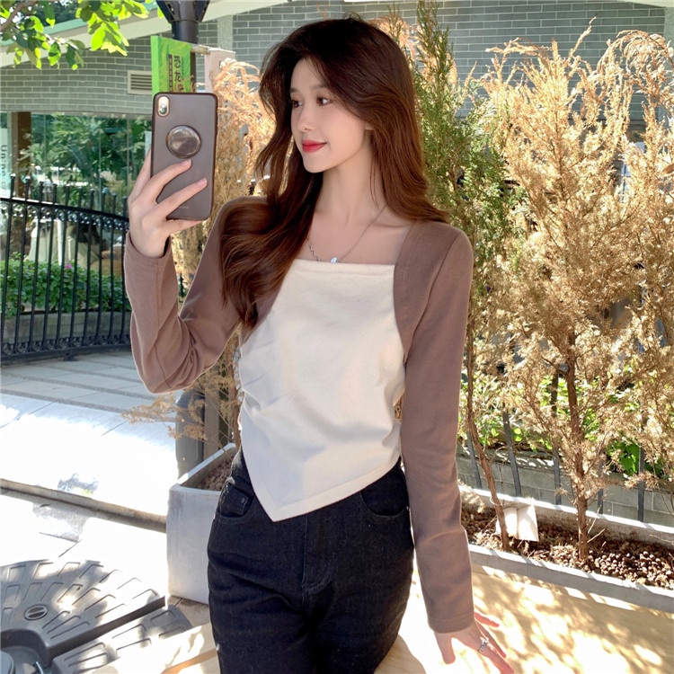 IELGY   Áo Thun Thiết Kế Độc Đáo Thời Trang Cho Nữ