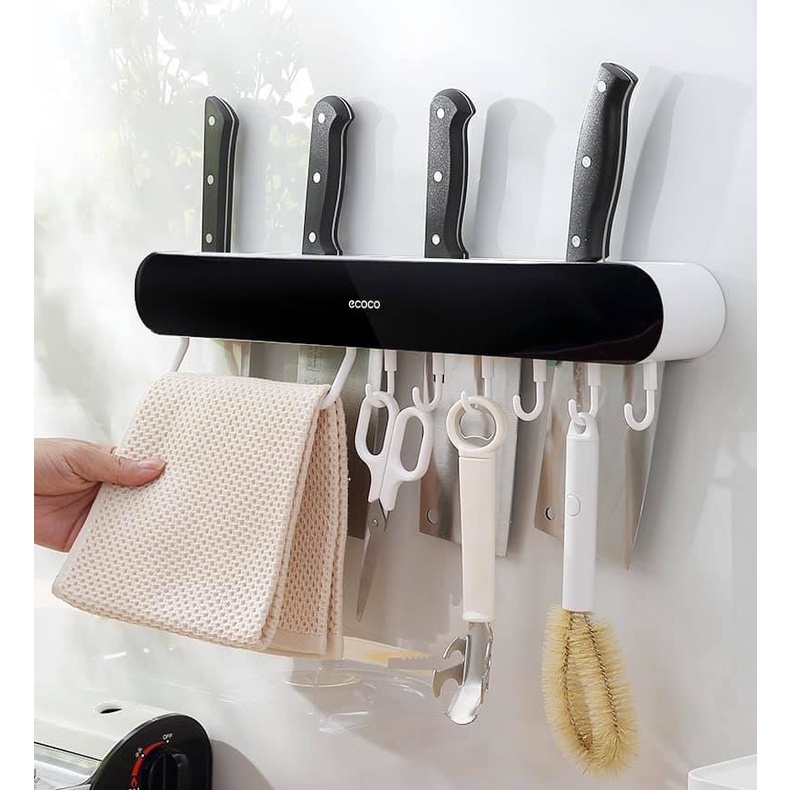 Kệ Cắm Dao ECOCO Thông Minh Dán Tường ZA50