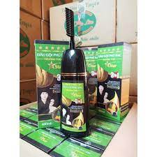 Dầu gội phủ bạc đen/nâu Trường Thọ của công ty Dược Phẩm DẠ THẢO LIÊN