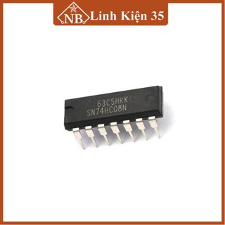 IC 74HC08 2-Input AND DIP14