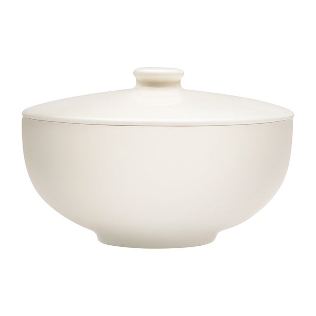 Bát súp có nắp Teema Tiimi Iittala Phần Lan cao cấp 800ml màu trắng
