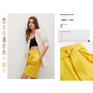 Quần short nữ Mango vợt sale