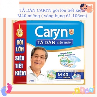 TÃ DÁN CARYN M40 L40 mẫu gừng kiểm soát mùi