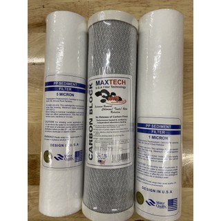 Bộ lõi lọc thô số 1,2,3 cho máy lọc nước ro