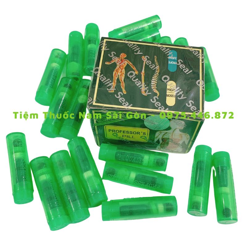 Gout Xương Tê Bại Professor's Pill tem tròn
