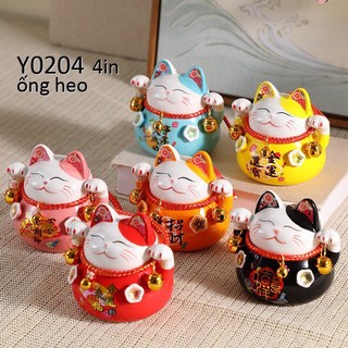 Mèo thần tài , mèo may mắn maneki neko 6.5in