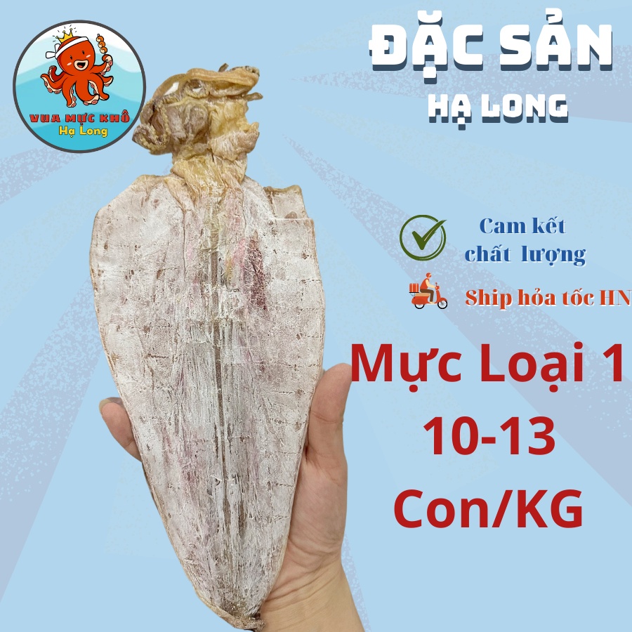 Mực Khô Loại Vip 10-13 Con 1Kg Mực Khô Hạ Long, 500G-1Kg Loại Ngon Dày Mình Xịn, Đồ Tặng Tết
