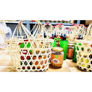 Combo 10 chiếc giỏ tre đựng quà