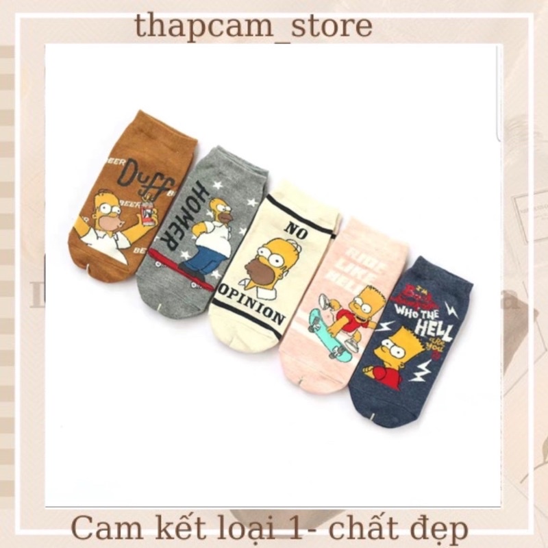 TẤT SIMPSON NGẮN DUFF