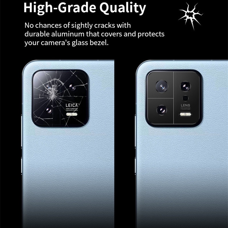 Vòng Kim Loại Bảo Vệ Ống Kính Máy Ảnh Chống Trầy Xước Cho xiaomi 14 13t 13 pro