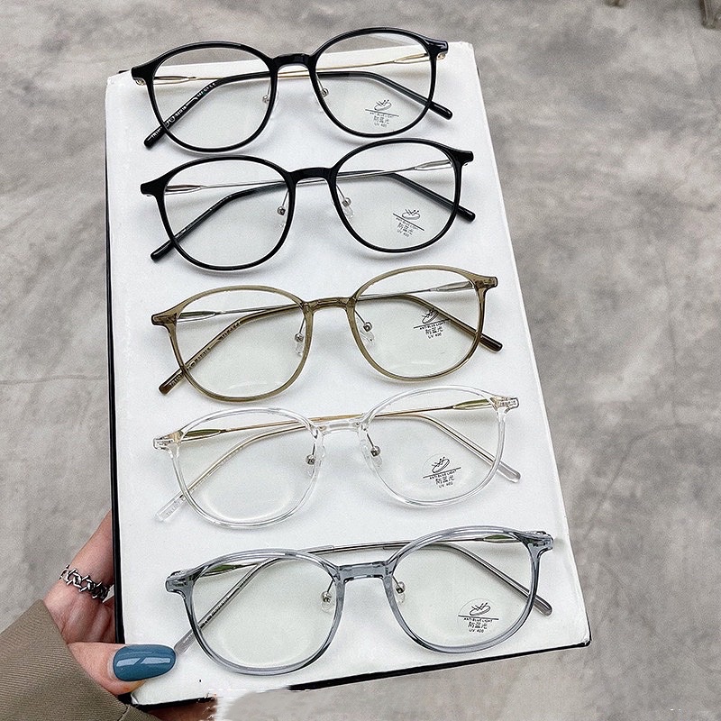 Kính giả cận, Gọng kính cận nhựa phối kim loại thanh mảnh 1107 Jolie eyewear