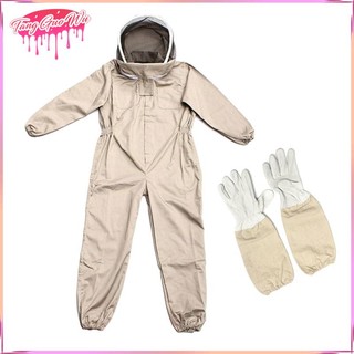 [Wishshopeeyx] Trang phục trang trại bảo vệ ong chuyên nghiệp có mũ trùm đầu