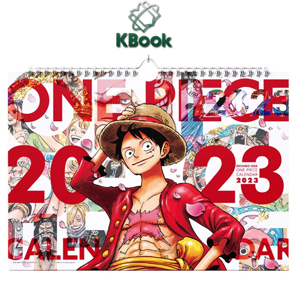 Sách - Lịch Treo Tường One Piece 2023