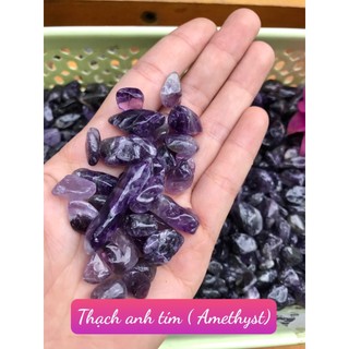 Đá vụn màu tím | cada decor