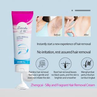 Kem tẩy lông ZHENGCA , tẩy lông vùng kín, nách, tay, chân, triệt lông an toàn không đau rát dung