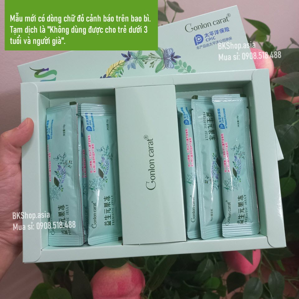 (Mới - Check Auth) Thạch Hỗ Trợ Giảm Cân Trang Nemo - Prebiotic Jelly Hộp 10 Gói