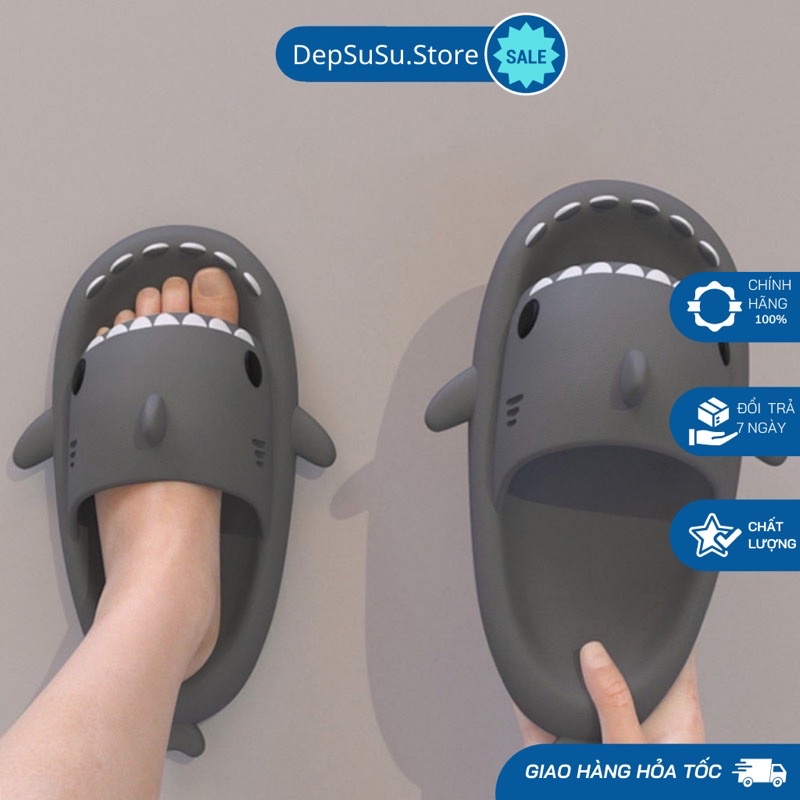 Dép Cá Mập Cho Người Lớn, của Nam, Nữ. Đi trong nhà, Ngoài Trời