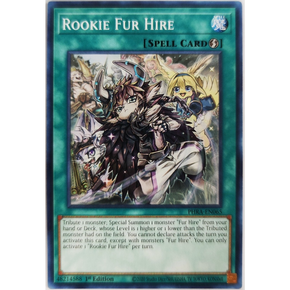 [Thẻ Yugioh] Rookie Fur Hire |EN| Common