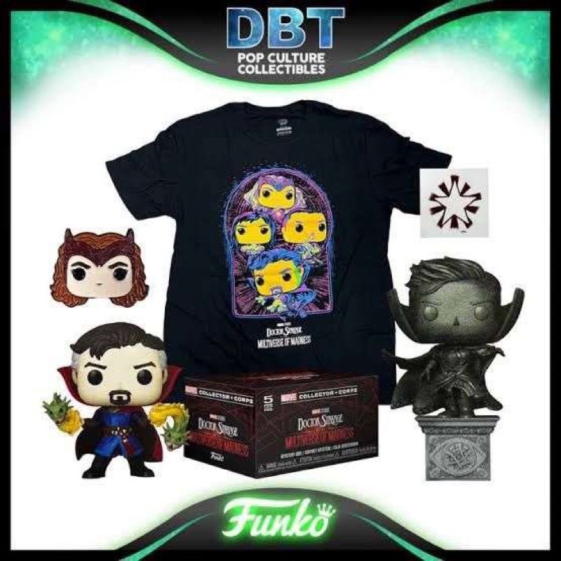 Mô hình Funko Marvel MCC Dr Strange - Combo 2 box, real