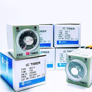 Rơ Le Thời Gian CKC AH3-3 Kèm Đế