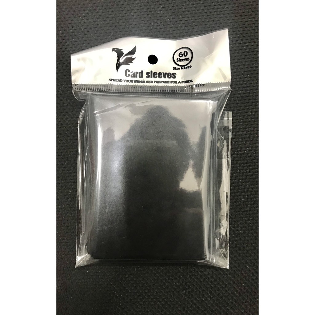 Bọc bài slv Falcon Sleeve yugioh , vangarad , decade card ( dùng cho decade driver , neo decade driver) Màu đen