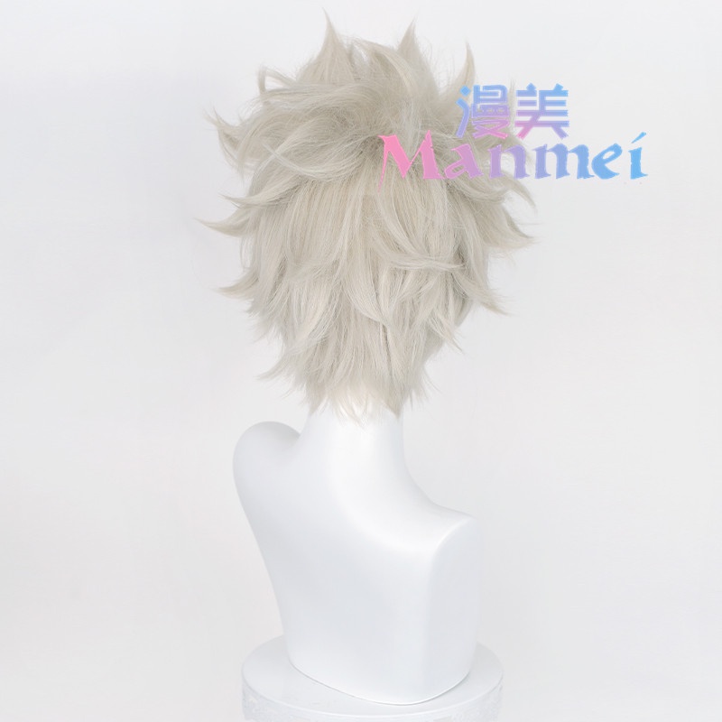 Bộ Tóc Giả Ngắn Cosplay Nhân Vật Jujutsu Kaisen Toge Inumaki