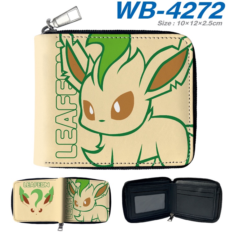 Ví Ngắn Sức Chứa Lớn Đa Năng In Họa Tiết Hoạt Hình Pokemon Pikachu Dễ Thương Có Khóa Kéo Cho Học Sinh YB2