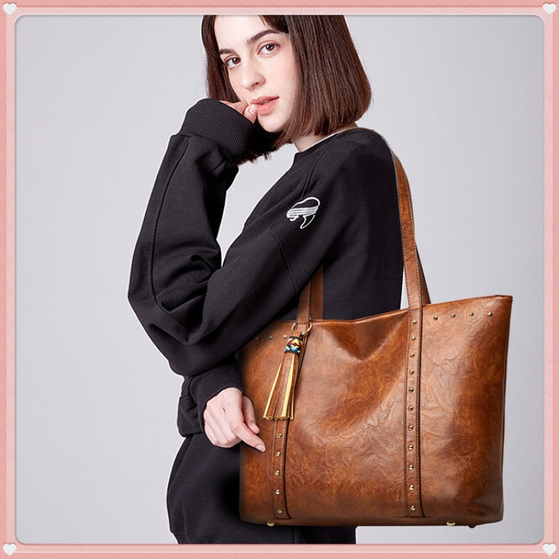 M97-Túi Xách Nữ Sức Chứa Lớn Phong Cách Retro Thời Trang Mới