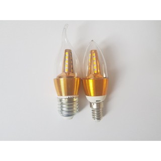 COMBO 10 Bóng Đèn Led 5W Quả Nhót Nến Đuôi E14 E27 - Không phải đèn bàn thờ, thần tài