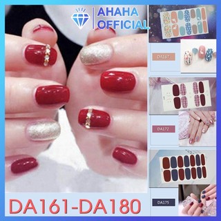 Nail Wraps Set Dán móng tay 14 miếng nhiều mẫu DA161-180