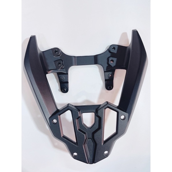 Cảng sau nguyên khối Rocket lắp xe WinnerX, tay dắt WinX màu đen nhám & carbon sắc nét gắn như zin