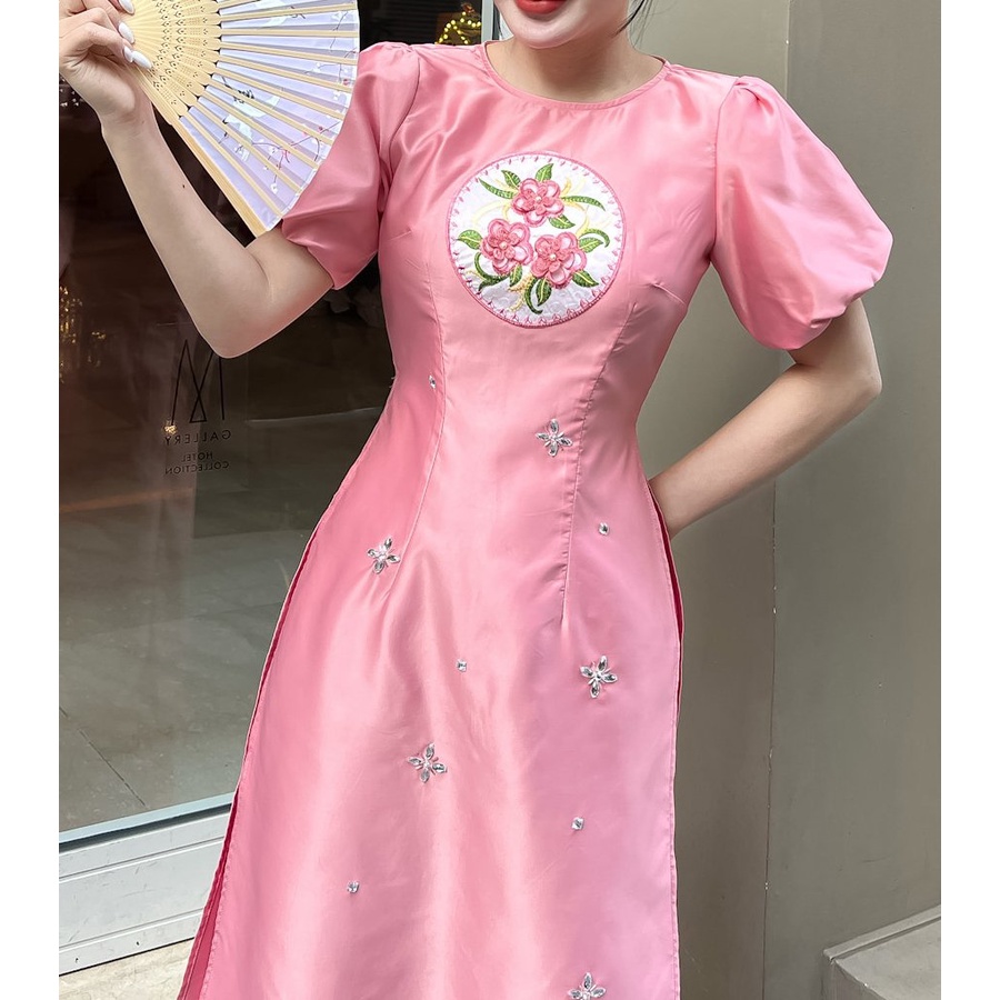 ÁO DÀI TAY BỒNG , ÁO DÀI CÁCH TÂN MẶC LỄ TẾT CÓ BIGSIZE XXL