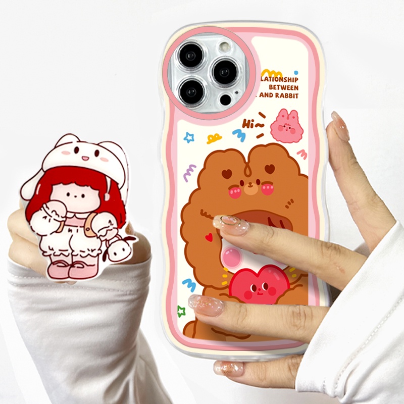 OPPO A7 A5S A12 A9 A5 A3S A12E A74 A95 A71 A76 A36 A94 2020 4G Cho Ốp lưng điện thoại In Hình Lovely Girl