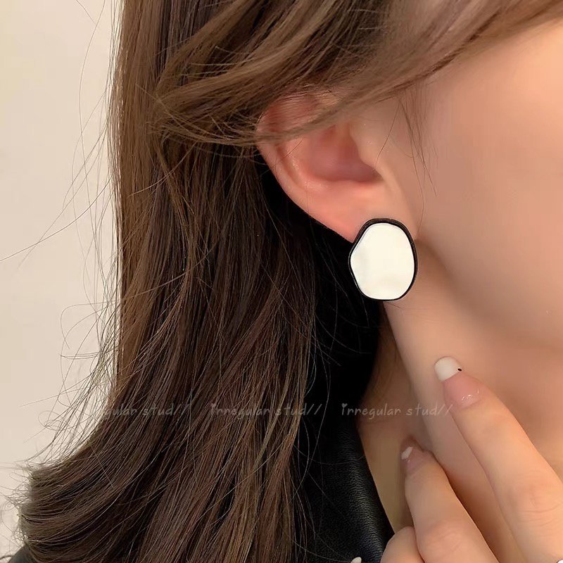 Bông Tai Đính Ngọc Trai Sang Trọng Phong Cách Pháp Cổ Điển Thời Trang Cho Nữ