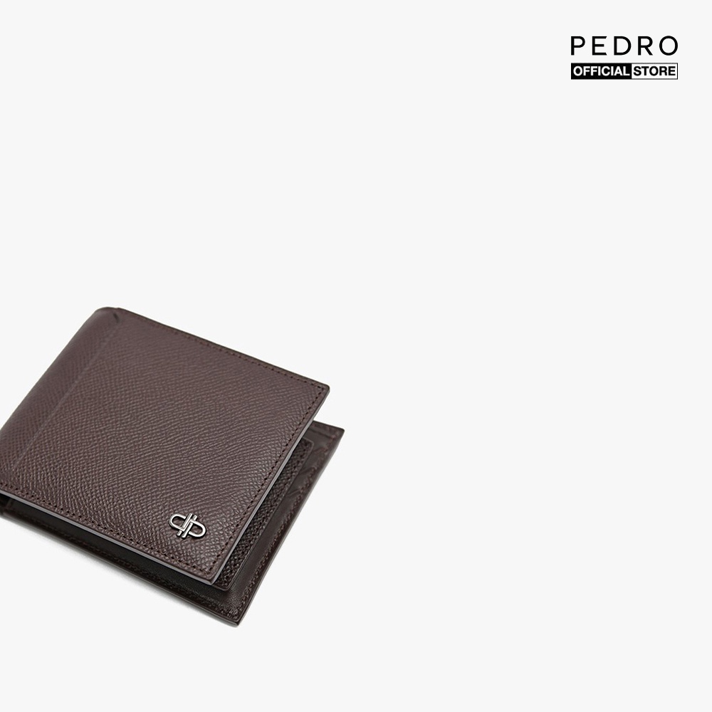PEDRO - Ví nam dáng ngắn chữ nhật dạng gập Embossed Leather Bi Fold PM4-16500073-1-29