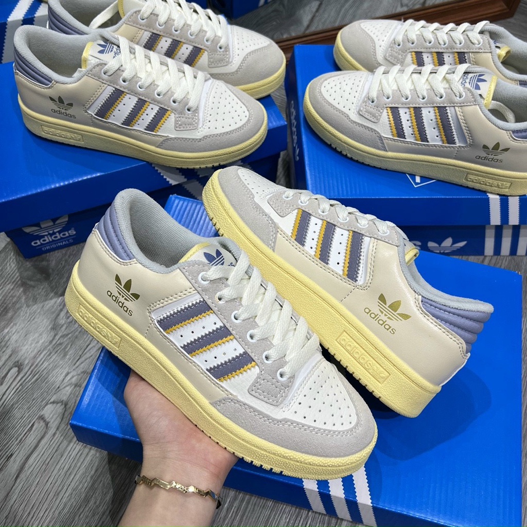 Giày thể thao nam nữ adidas Forum low 84 , Das forum vàng tím mới nhất 2022 full box_full phụ kiện_Tặng kèm hộp bảo vệ