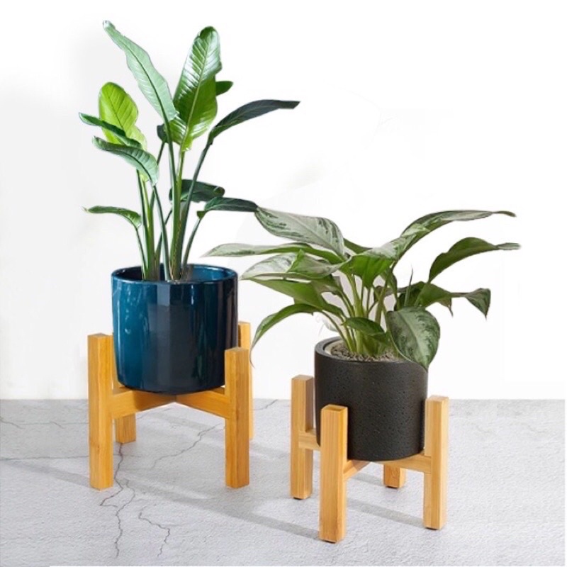 Kệ Gỗ để chậu hoa,Kê chậu hoa ,cây cảnh Decor phòng bền đẹp