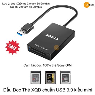 Đầu đọc thẻ nhớ xqd chuẩn usb 3.0 - sd chuẩn 2.0