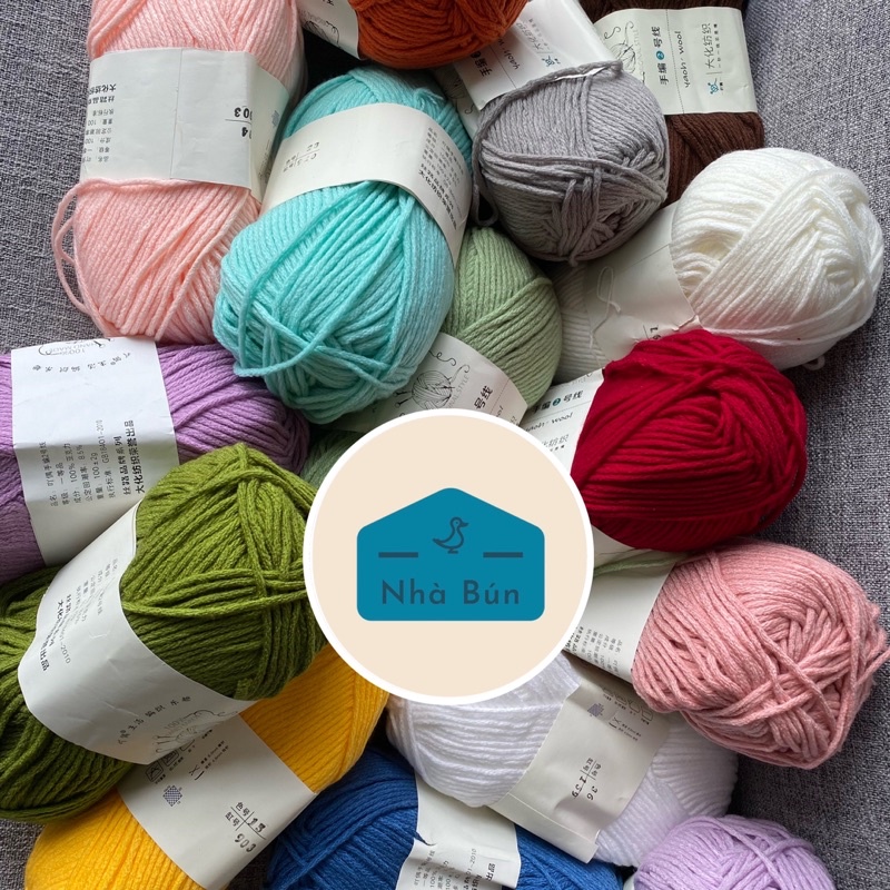 Len Yaoh Wool sợi 3mm