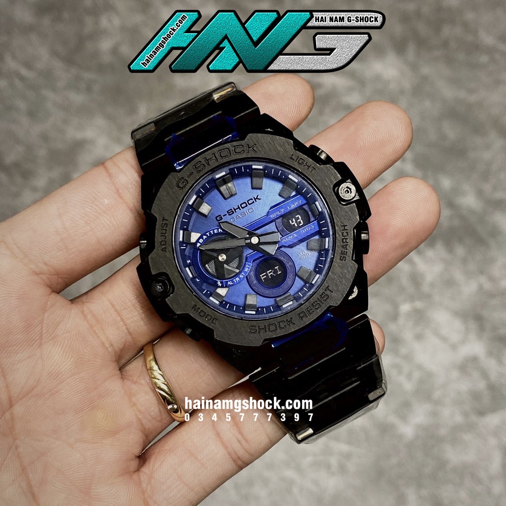 Đồng hồ nam G-SHOCK GST-B400BD-1A2 Camouflage | GST-B400 Camouflage | GST B400 | Full phụ kiện.