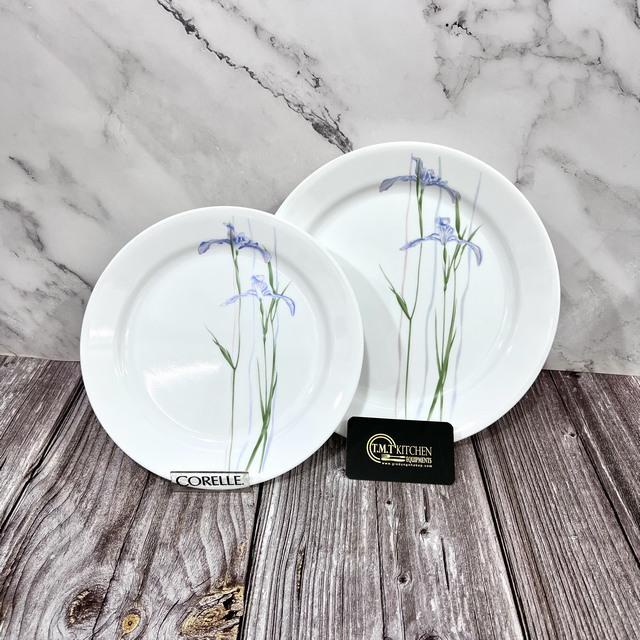 Dĩa thuỷ tinh Mỹ Shadow Iris Corelle 7709-7710 (21.6cm-27cm)