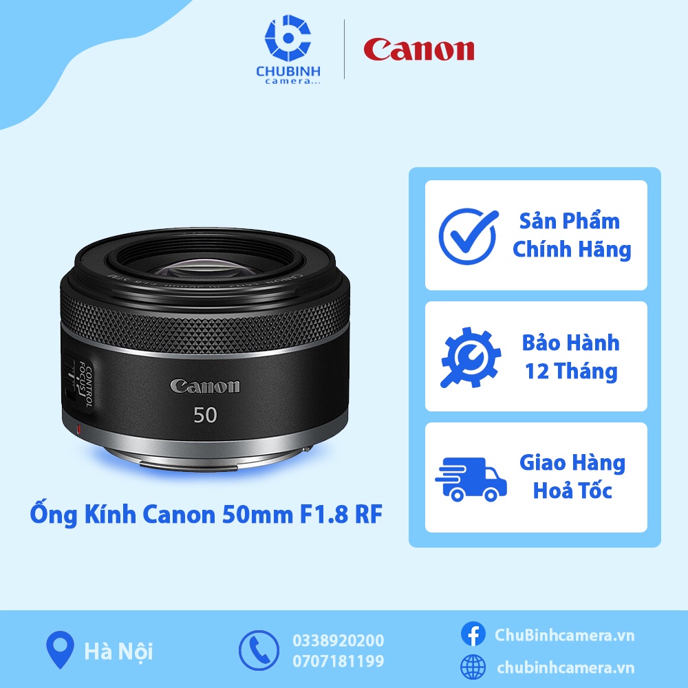 Ống kính Canon RF 50mm  STM | Shopee Việt Nam