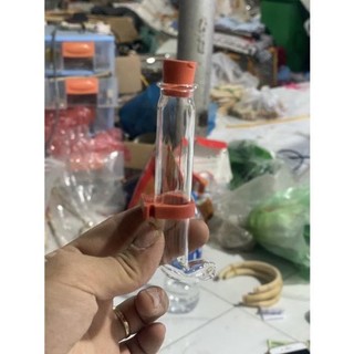 Cóng chào mào thủy tinh Pkchim cóng uống 7cm chim chào mào phụ kiện lồng chim