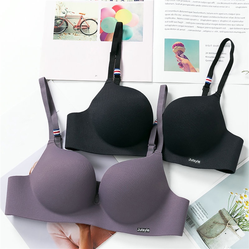 Áo Lót Nâng Ngực Không Đường May Thoải Mái Thời Trang Cho Nữ
