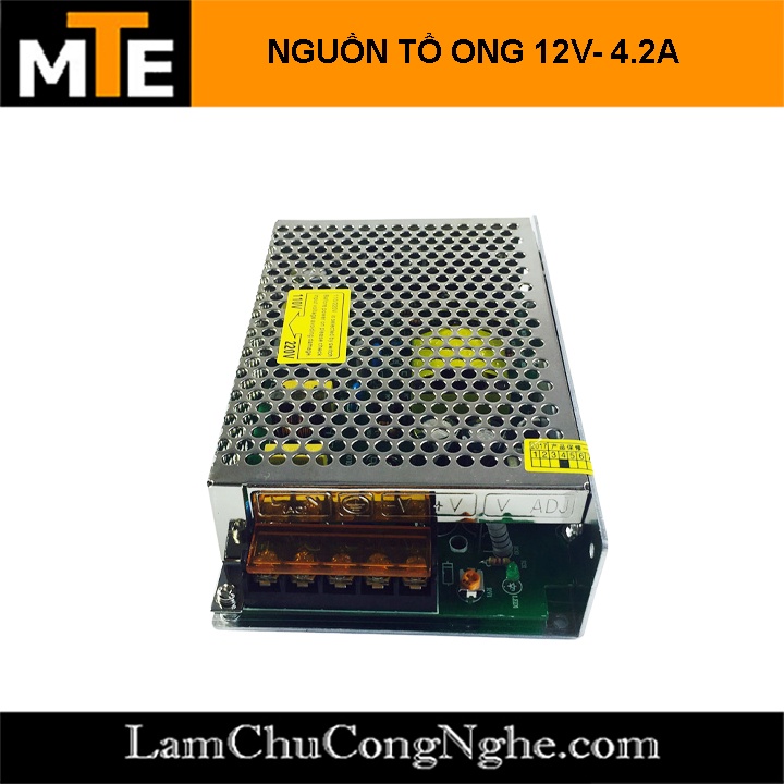Nguồn tổ ong, nguồn led 12V 4.2A S-50-12