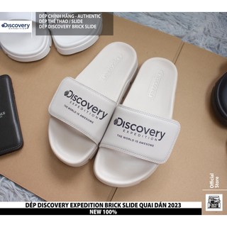 😘 [ HÀNG CHÍNH HÃNG ] Dép Discovery Expedition Brick Slide ( BEIGE - TRẮNG - ĐEN ) - REAL AUTHENTIC 100%