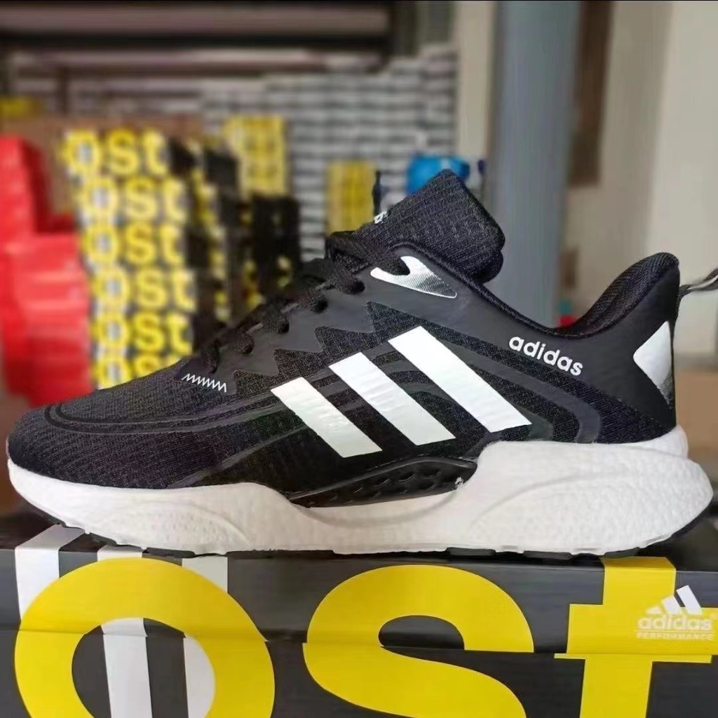 Cặp đôi phong cách ice silk giày chạy bộ thoáng khí giày nữ soft-soled shock-hấp thụ thể thao chống trượt